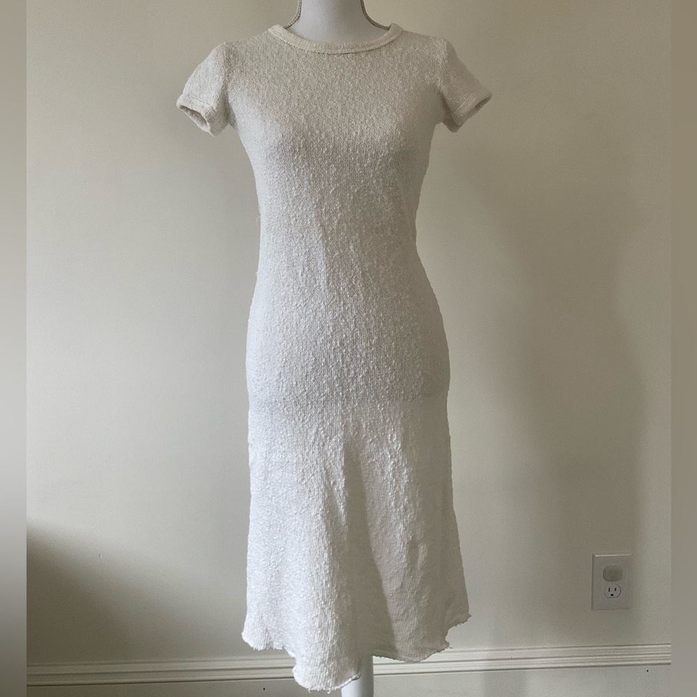 James Peres White Dress